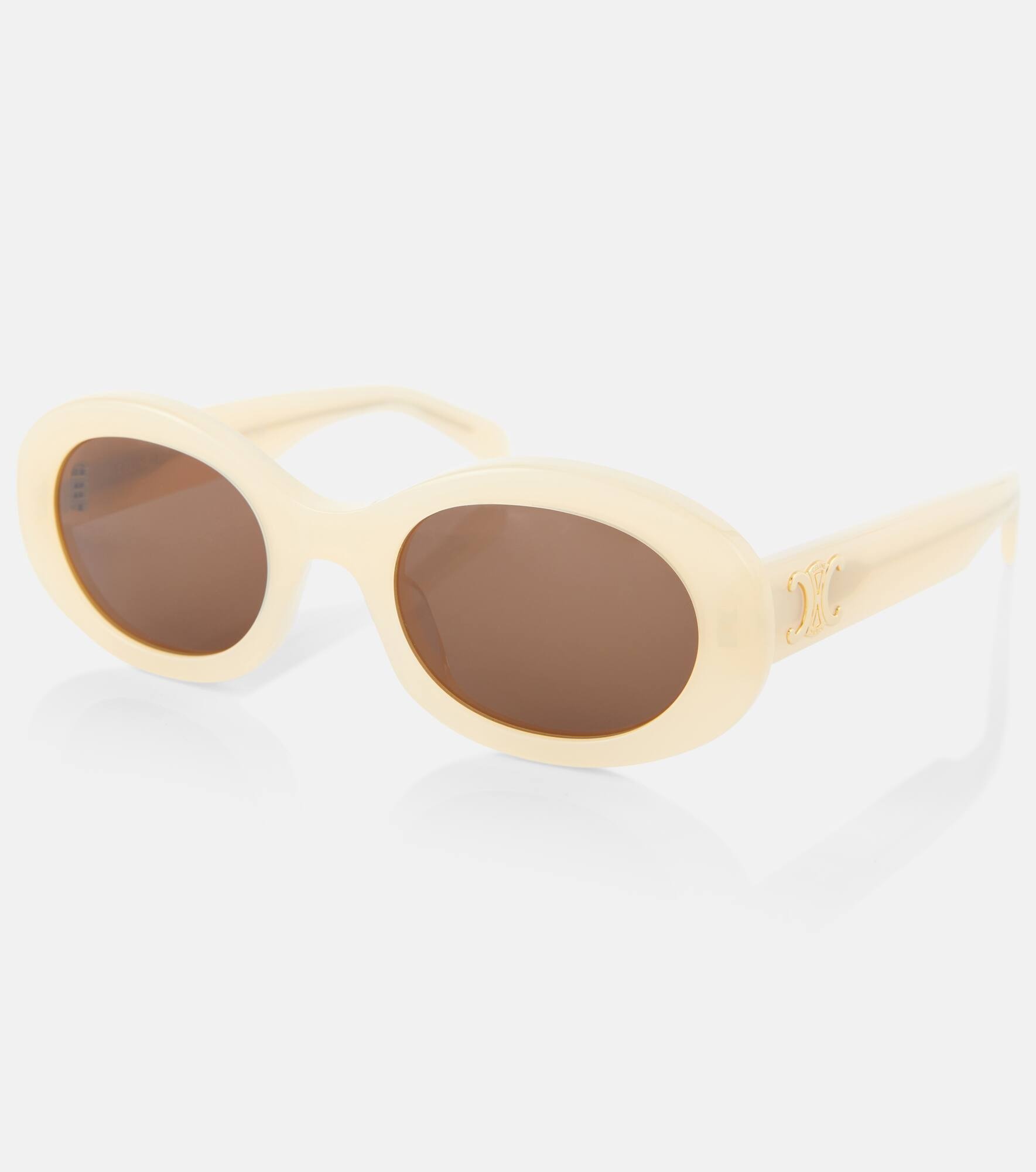 Triomphe 01 oval sunglasses - 4