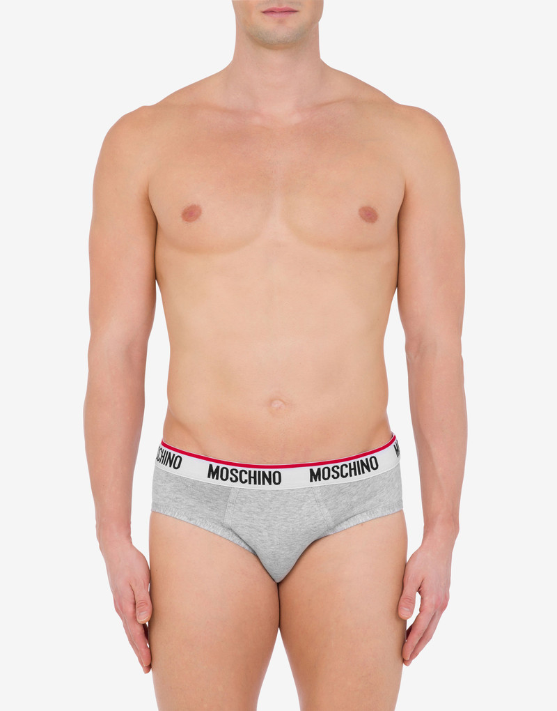 Moschino LOGO BAND SET OF 2 STRETCH BRIEFS outlook