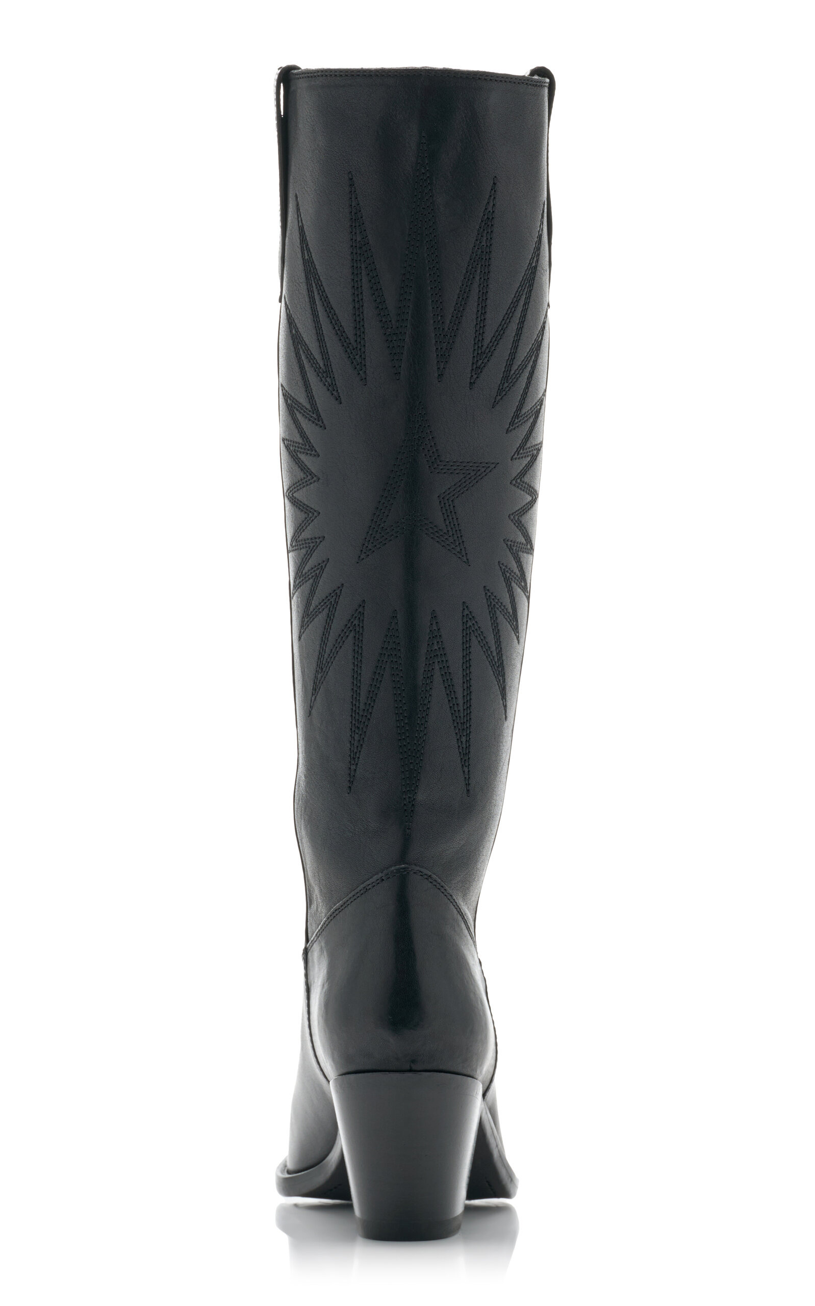 Wish Star Francesca Leather Western Boots black - 4