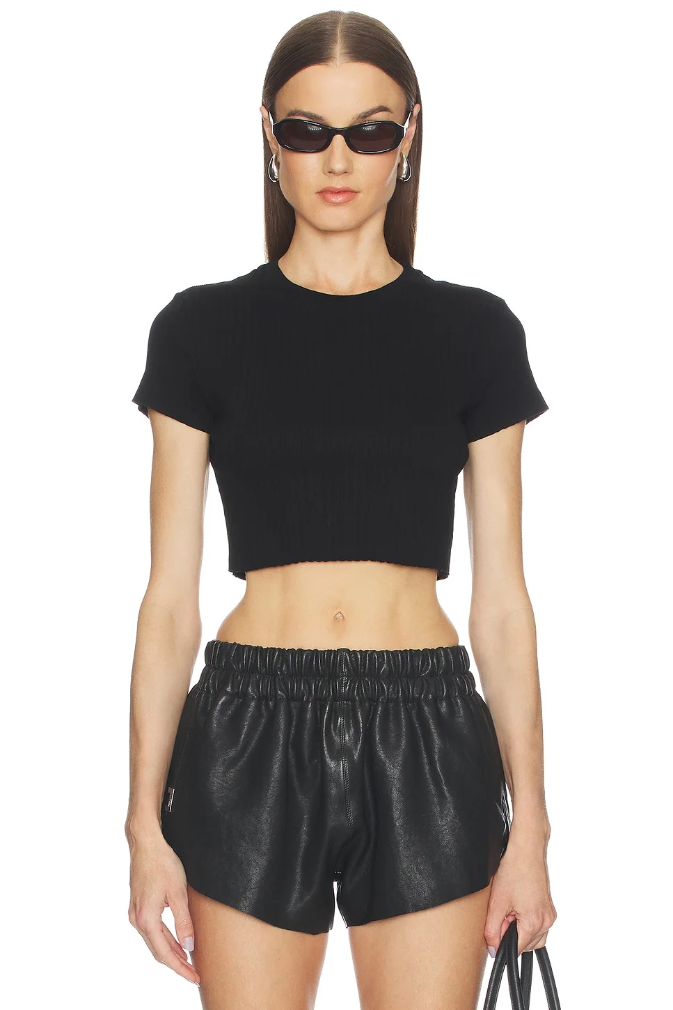 Cropped 60s Slim Tee - 1