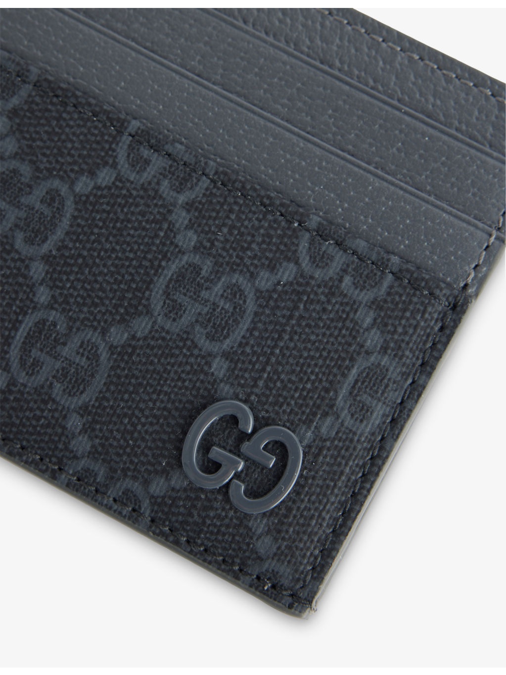 GG Supreme Canvas Card Holder - 2