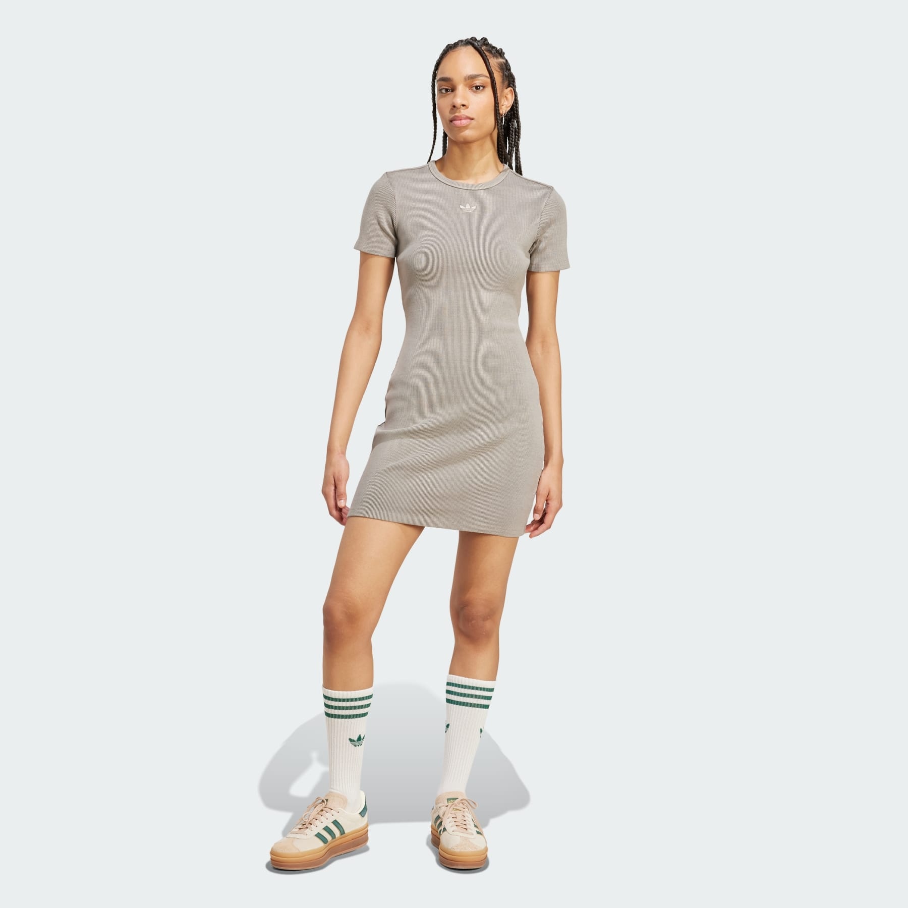 Essentials Rib Tank Dress Washed - 2