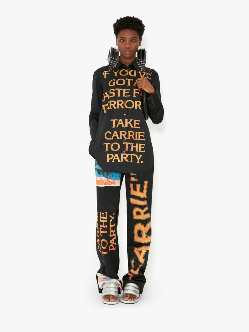 JW Anderson CARRIE - QUOTE PRINT SHIRT outlook