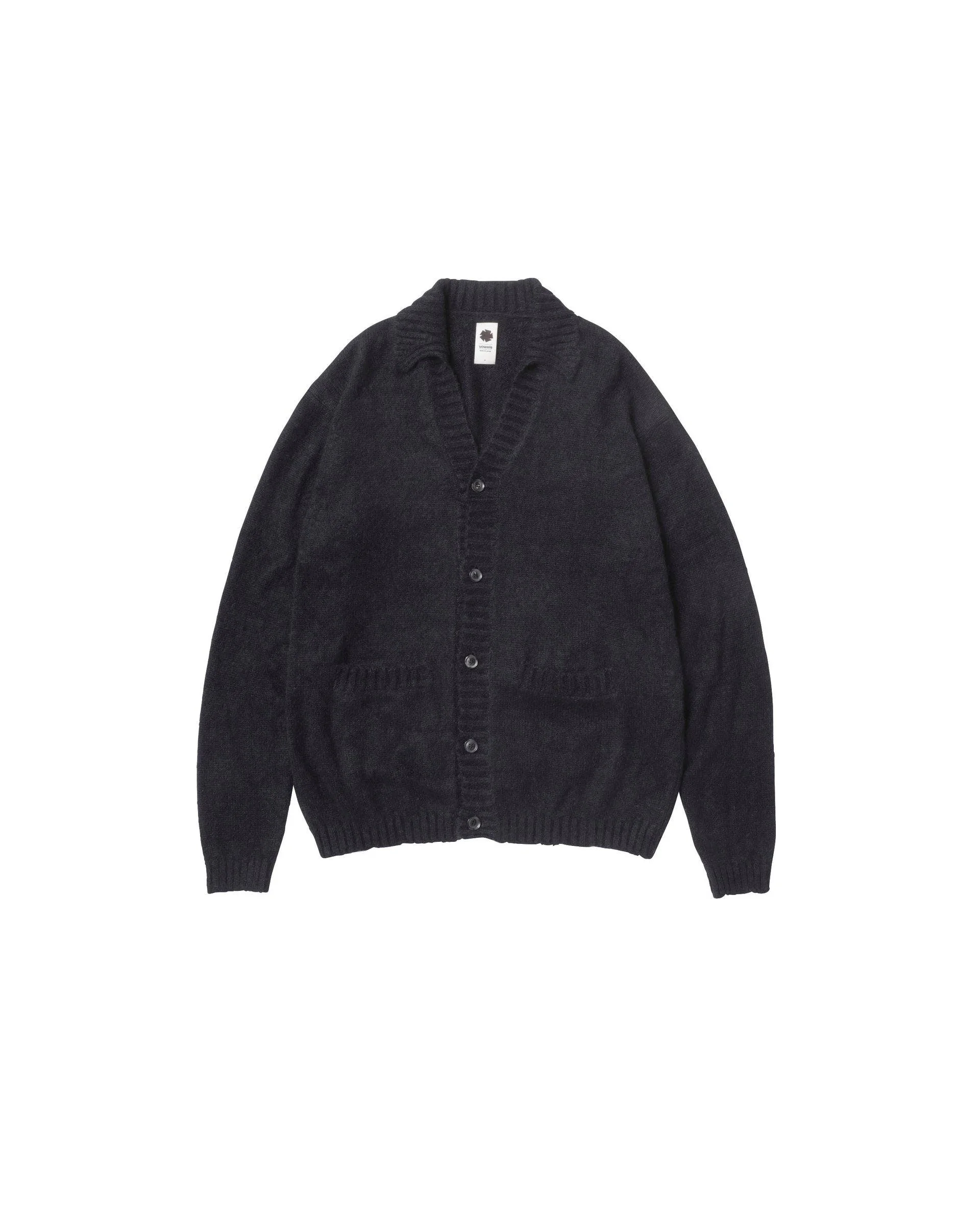 vowels Shirt Cardigan in Black at Nordstrom - 1