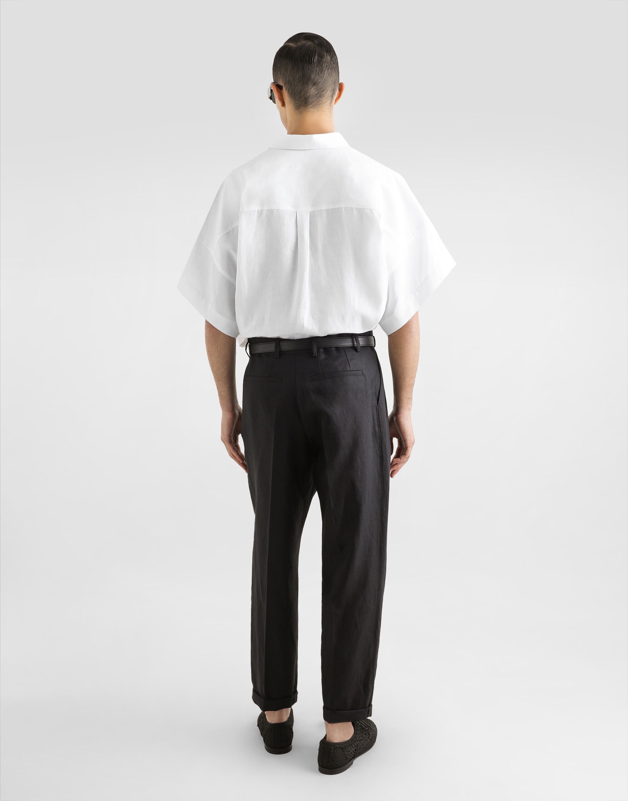 Linen shirt with full sleeves - 3