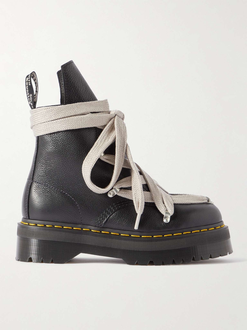 + Dr. Martens Full-Grain Leather Boots - 1
