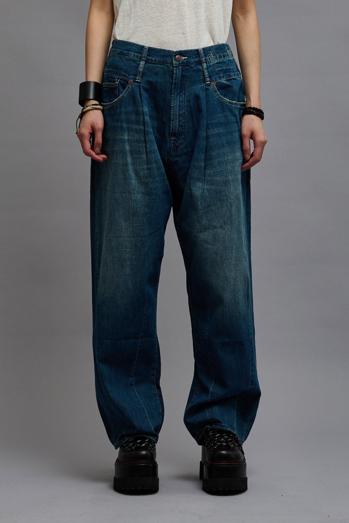 DOUBLE LOOP VENTI JEAN - WINDSOR BLUE - 4