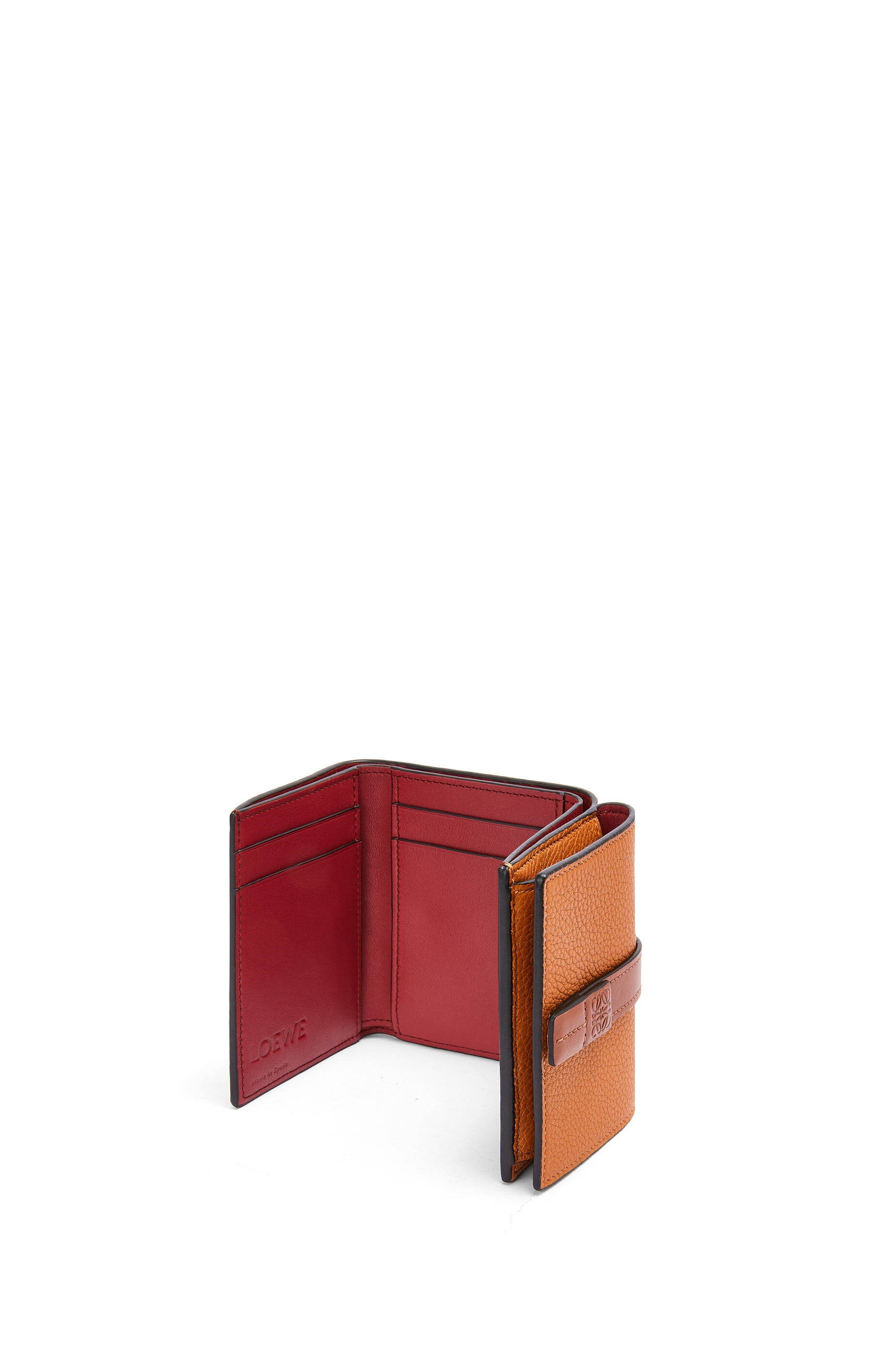 Trifold wallet in soft grained calfskin - 4