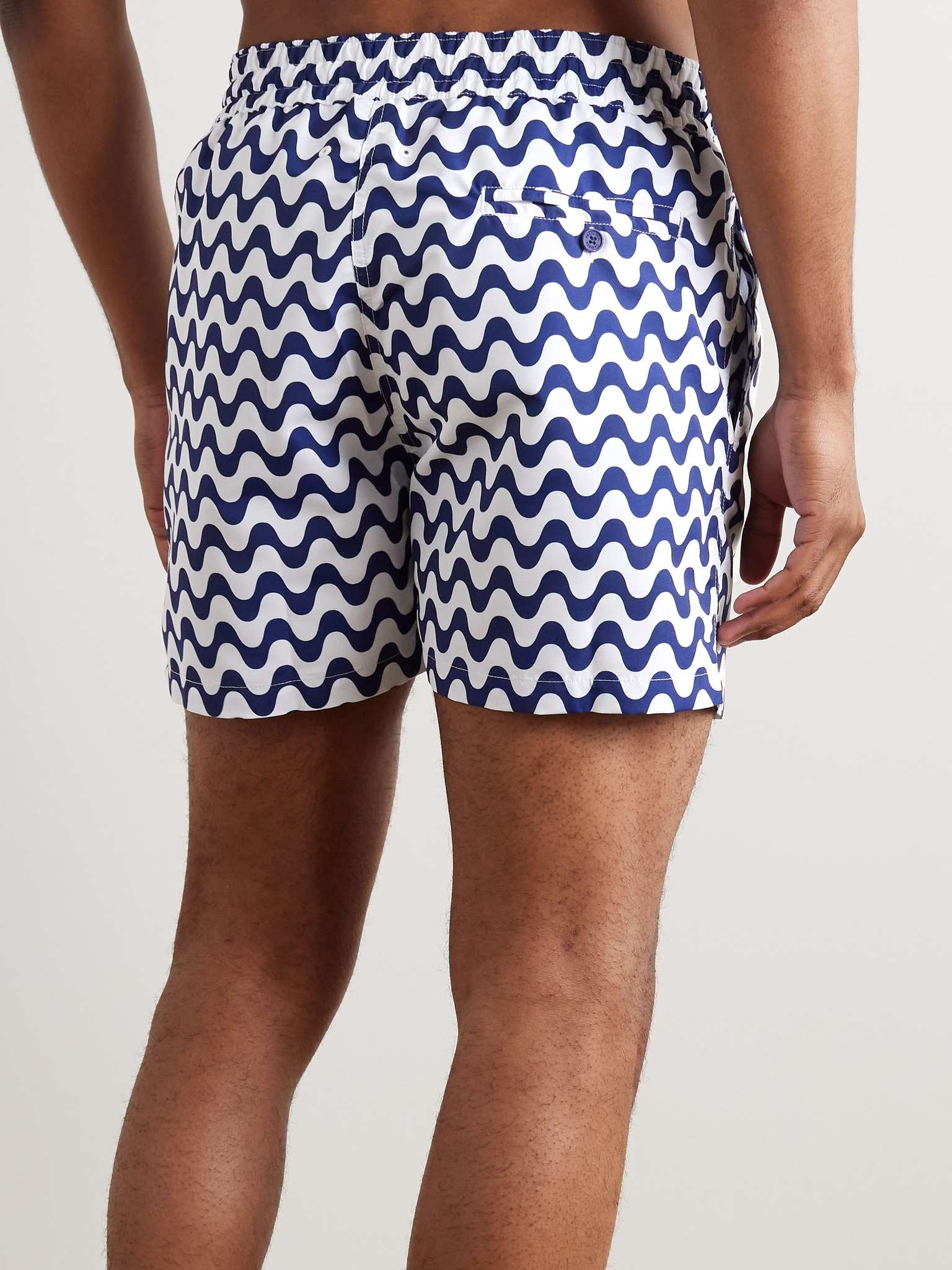 Copacabana Slim-Fit Short-Length Printed Swim Shorts - 4
