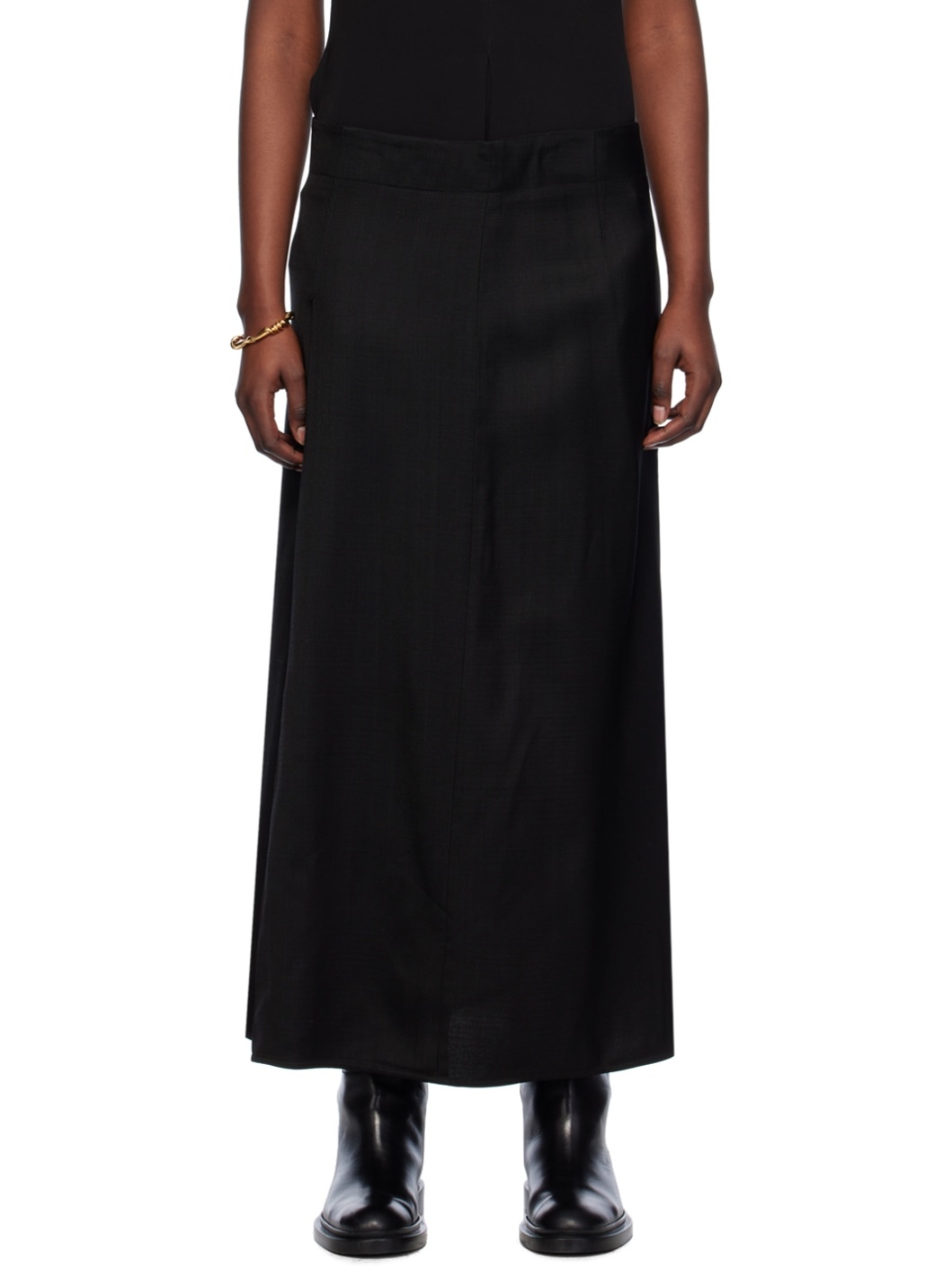 Black Jaya Maxi Skirt - 1