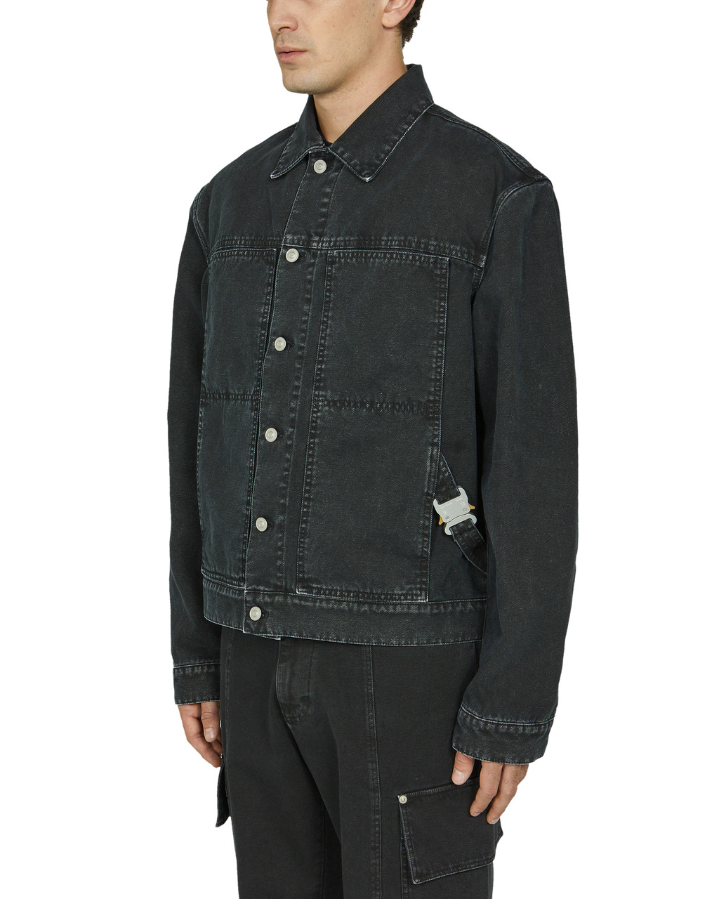 BUCKLE CANVAS JACKET - 3