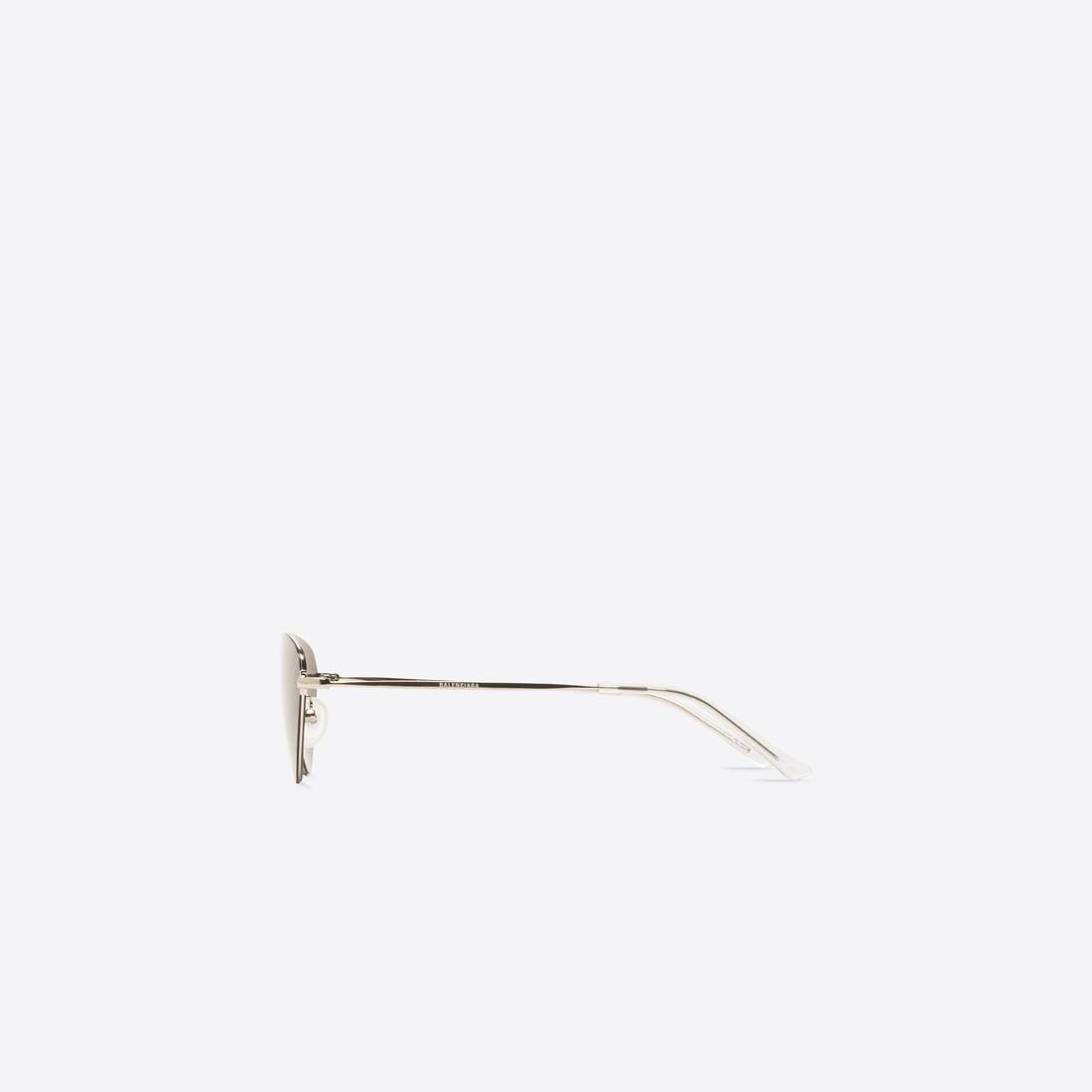 Invisible Cat Sunglasses in Silver/black - 2