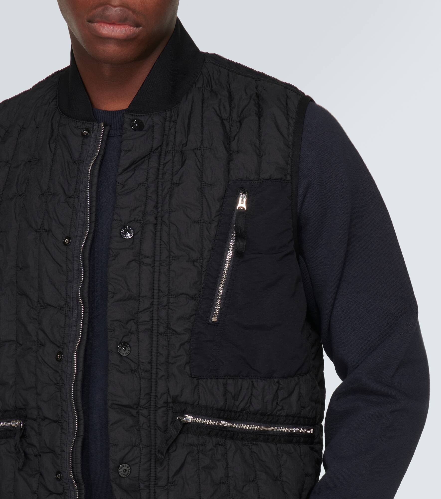 Compass quilted vest - 5