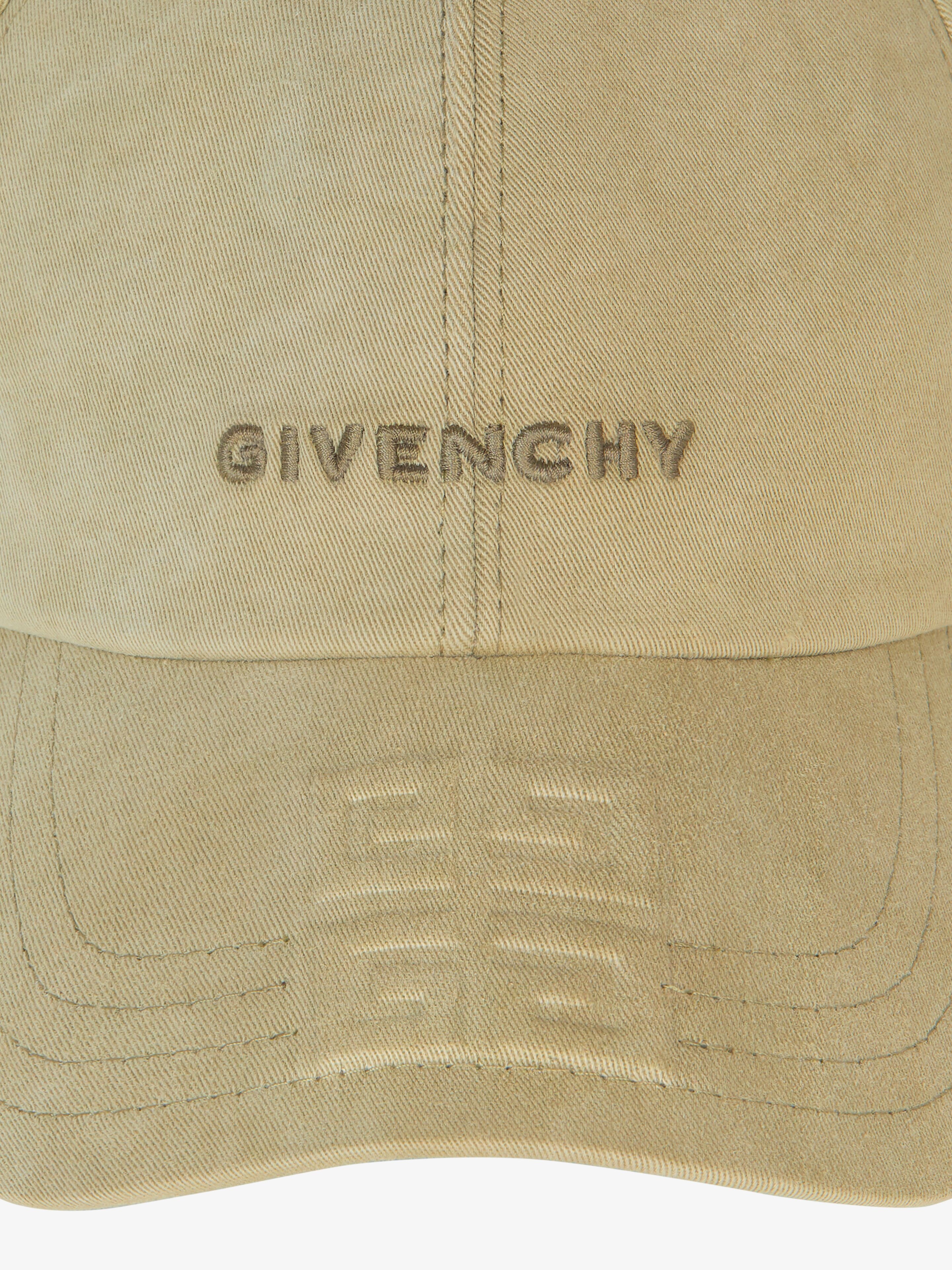 GIVENCHY 4G EMBROIDERED CAP IN CANVAS - 2