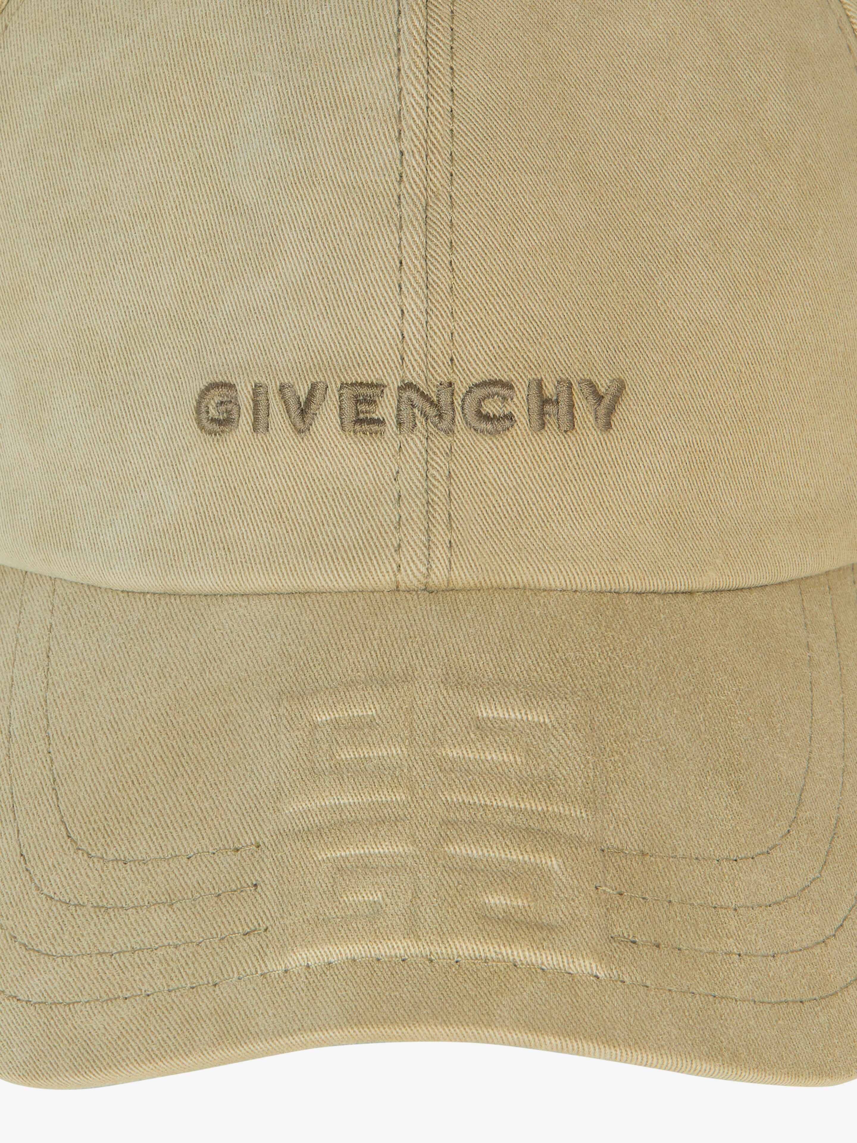 GIVENCHY 4G EMBROIDERED CAP IN CANVAS - 5