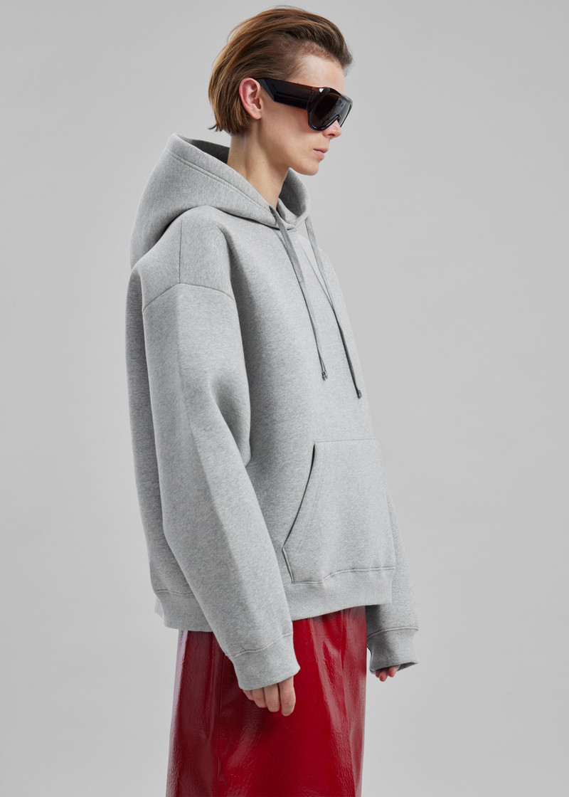 Easton Oversized Hoodie - Light Grey 12