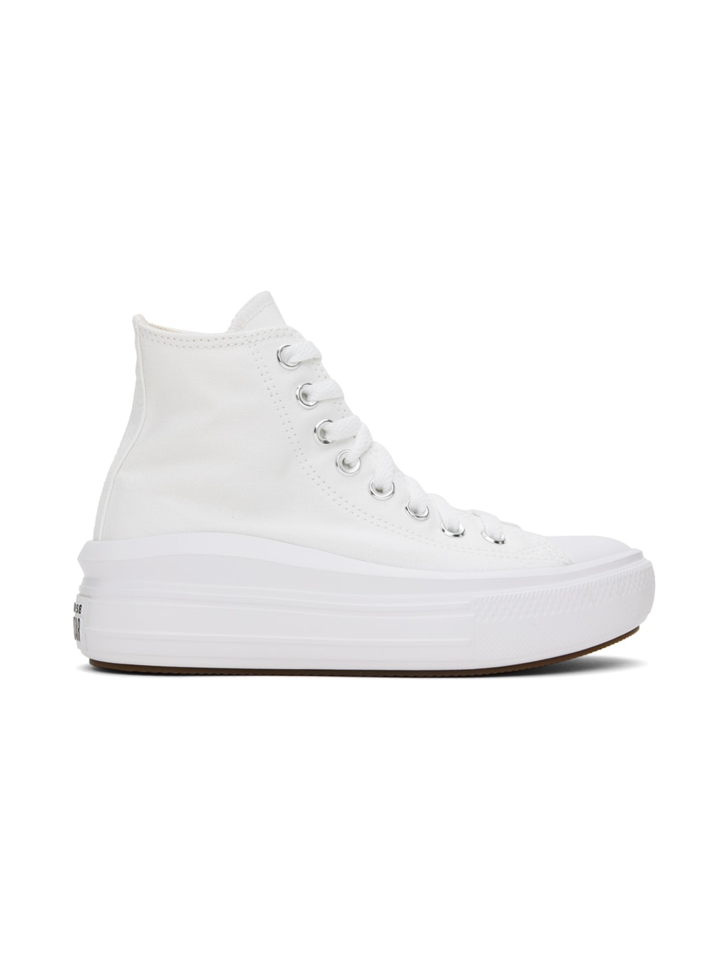 White Chuck Taylor All Star Move High Top Sneakers - 1
