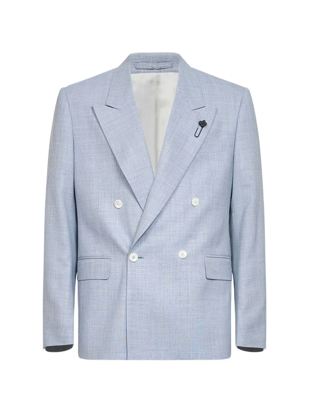double-breasted blazer - 1