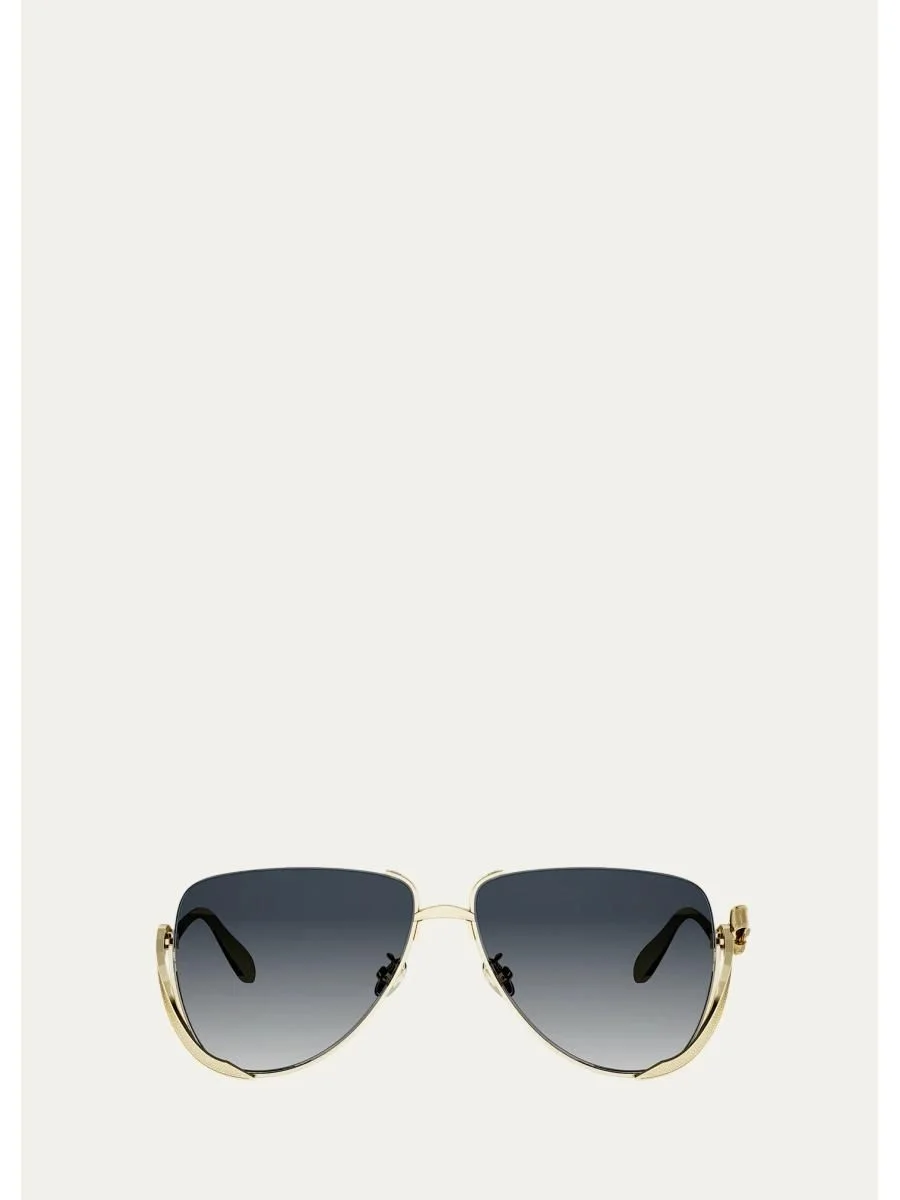 Bow A2U 58MM Pilot Sunglasses - 1