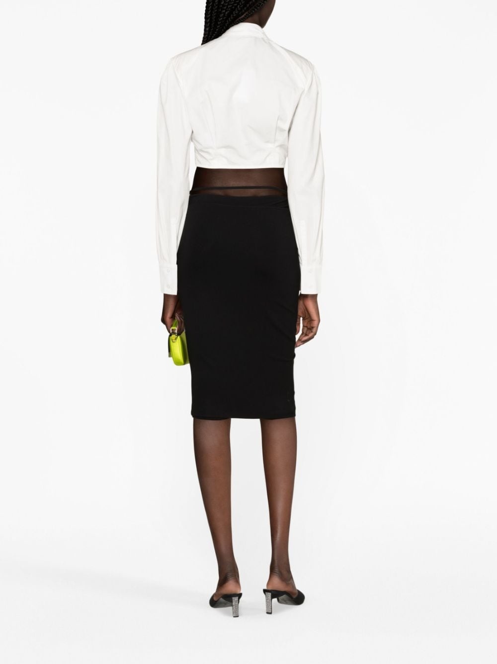 Dayton ruched pencil skirt - 4