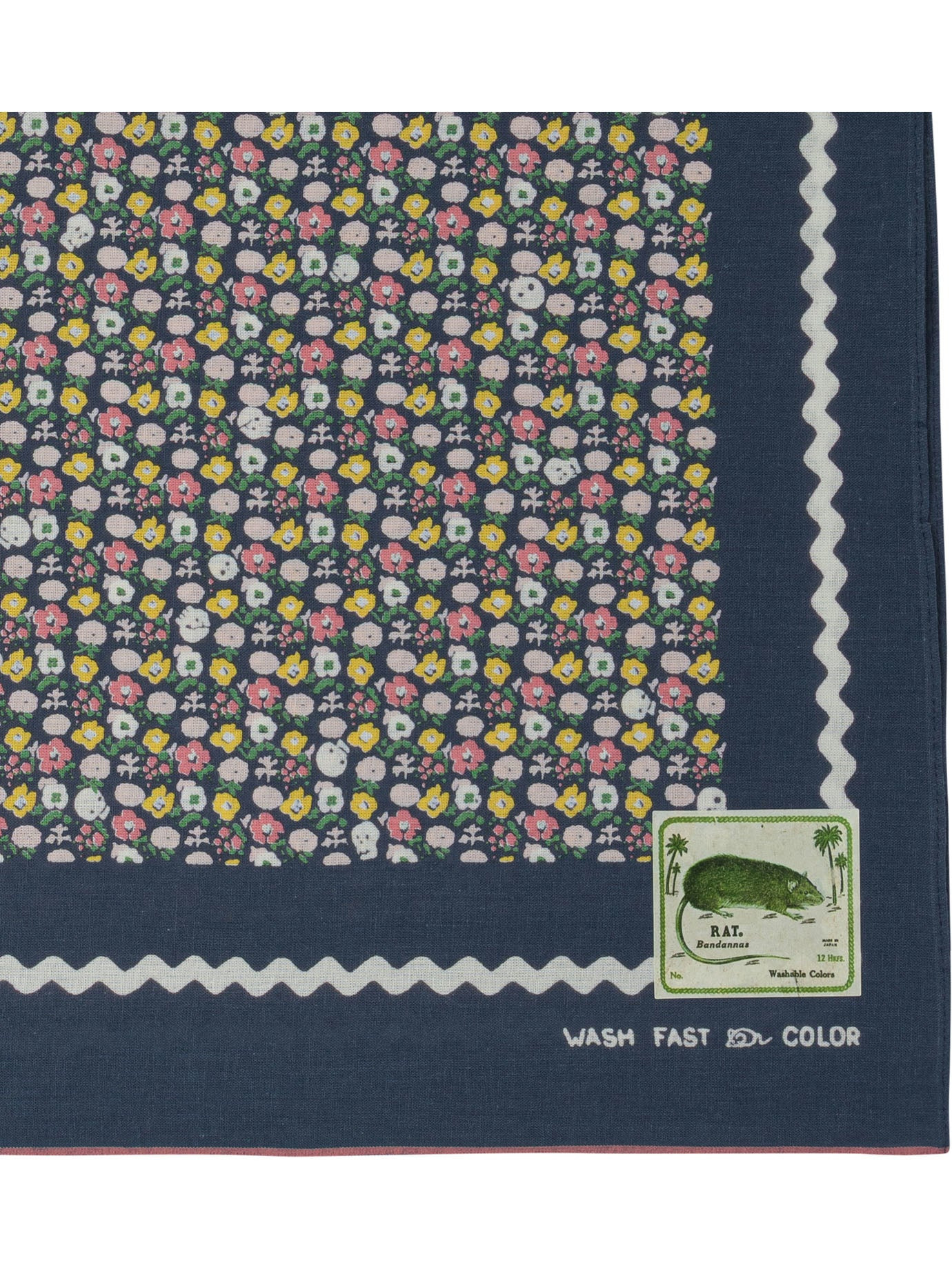 Kapital "skull & Flower" Scarf - 2