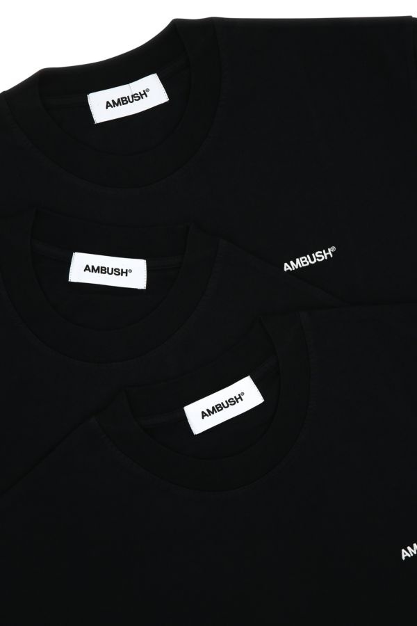【関税&送料込】Ambush Black Cotton T-Shirt AMBUSH X AMAZON COLLAB AW18 Black T Shirt 3L LARGE JAPAN | eBay