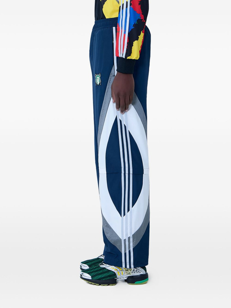 adidas x Brain Dead elasticated-waist logo track pants outlook