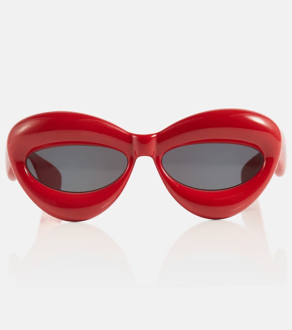Inflated cat-eye sunglasses - 1