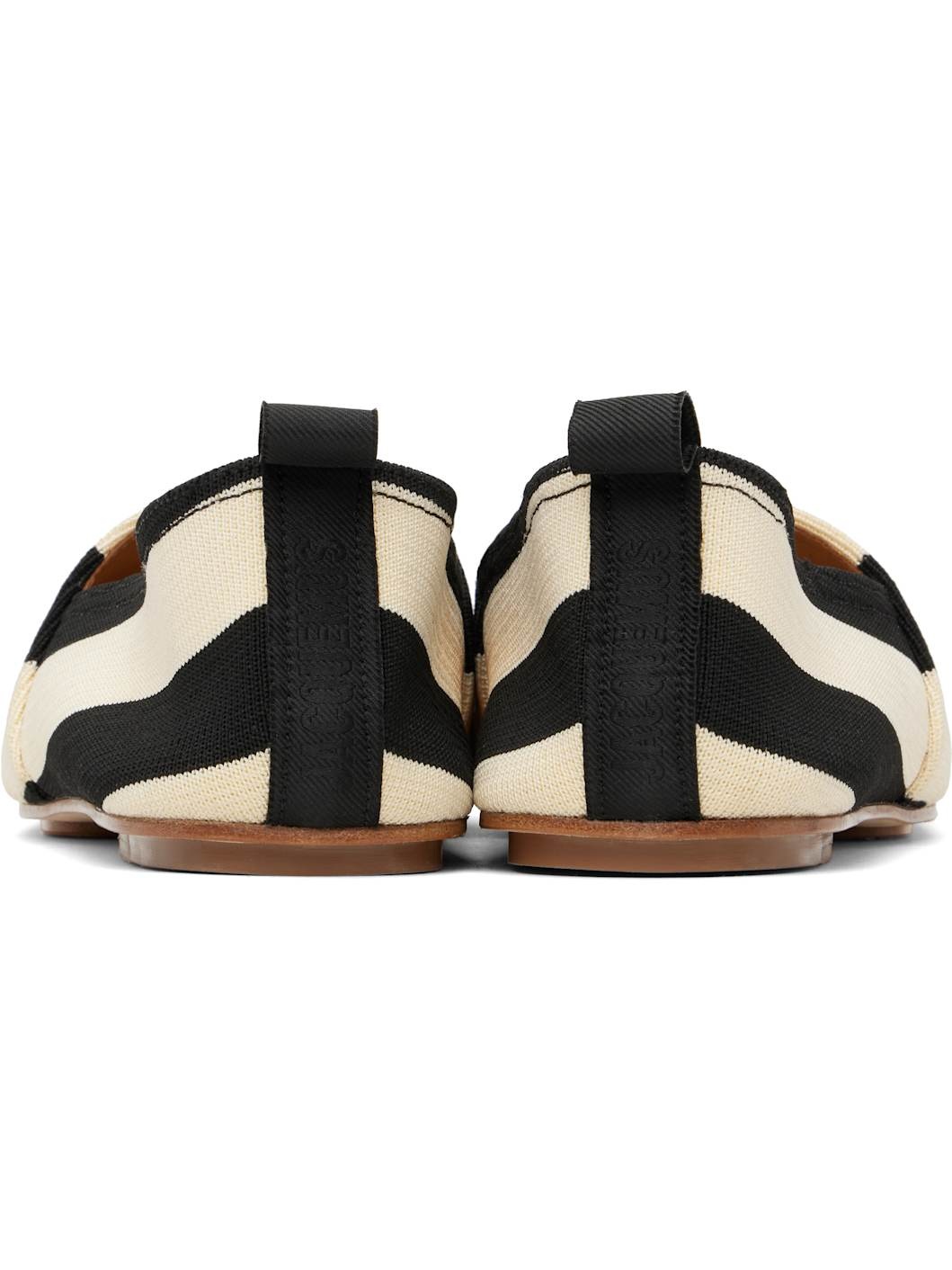 Beige & Black La Croisière 'The Carré' Espadrilles - 2