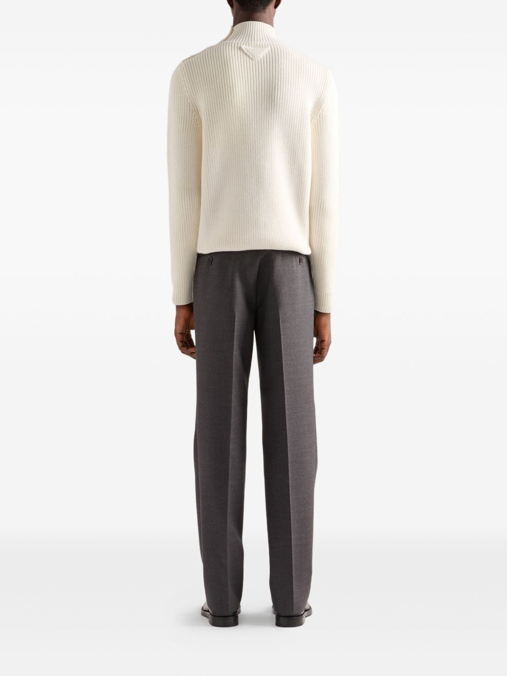 tailored wool trousers - 3