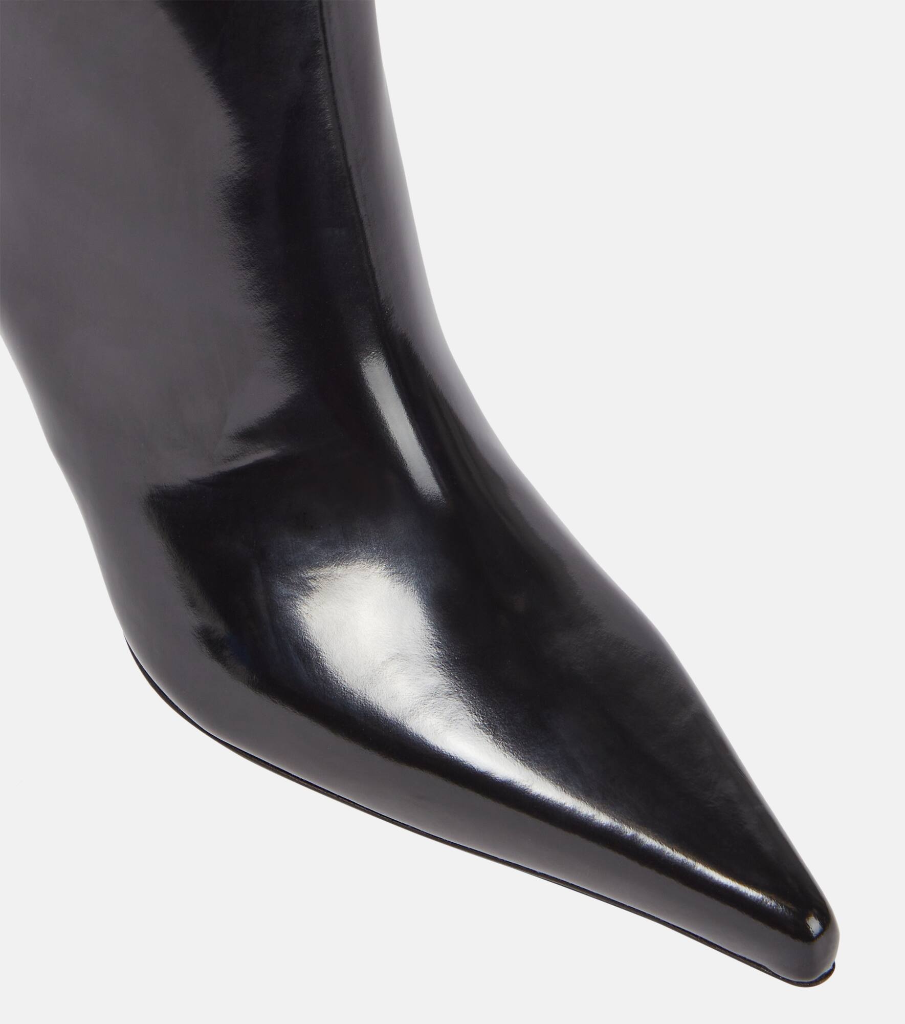 Lee glazed leather knee-high boots - 6