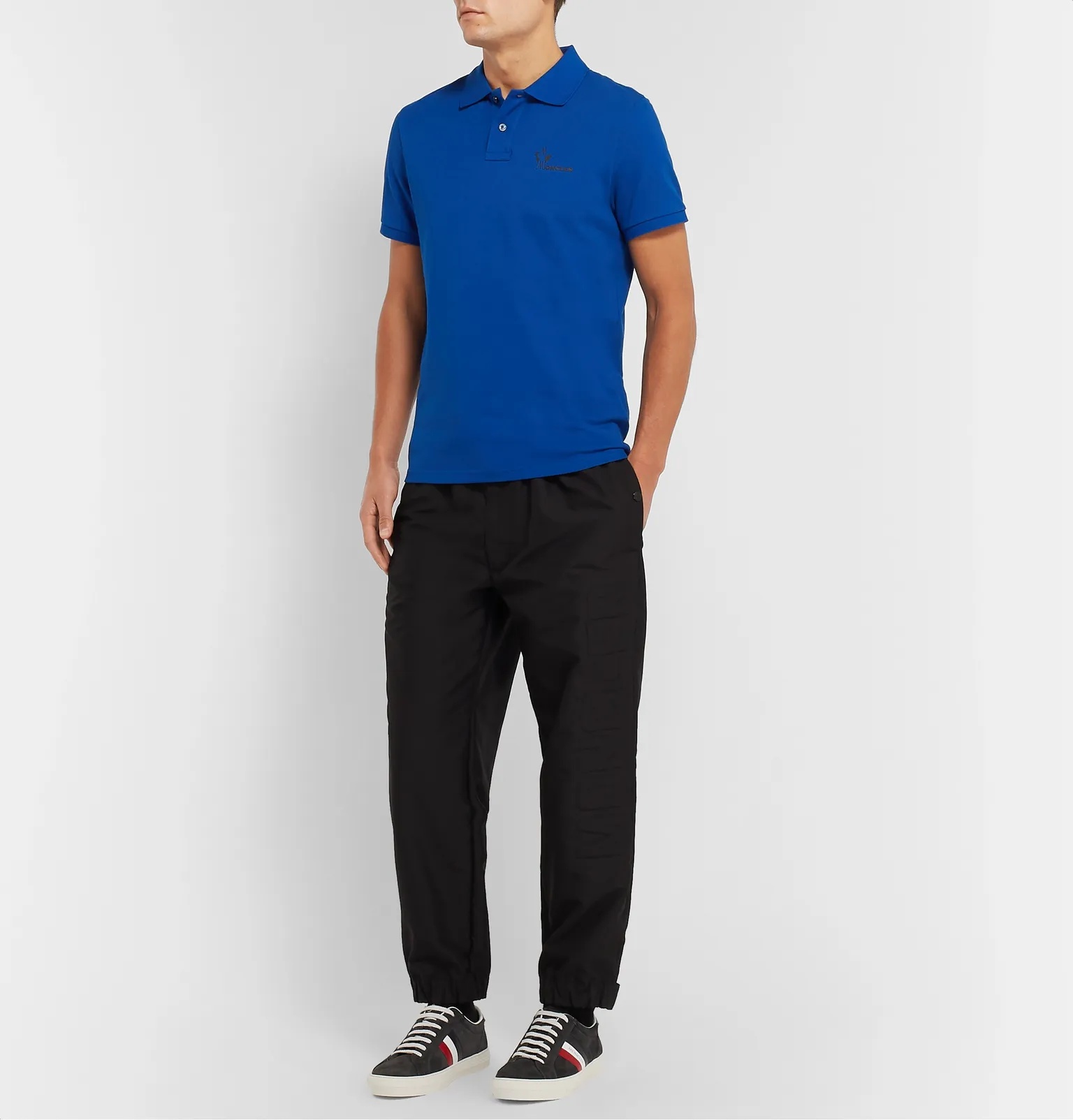 Slim-Fit Cotton-Piqué Polo Shirt - 14