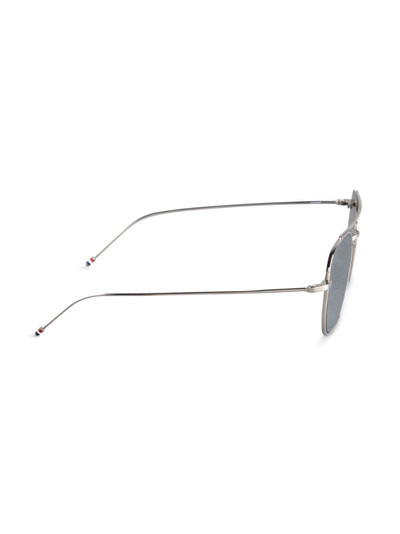Thom Browne pilot-frame tinted sunglasses outlook