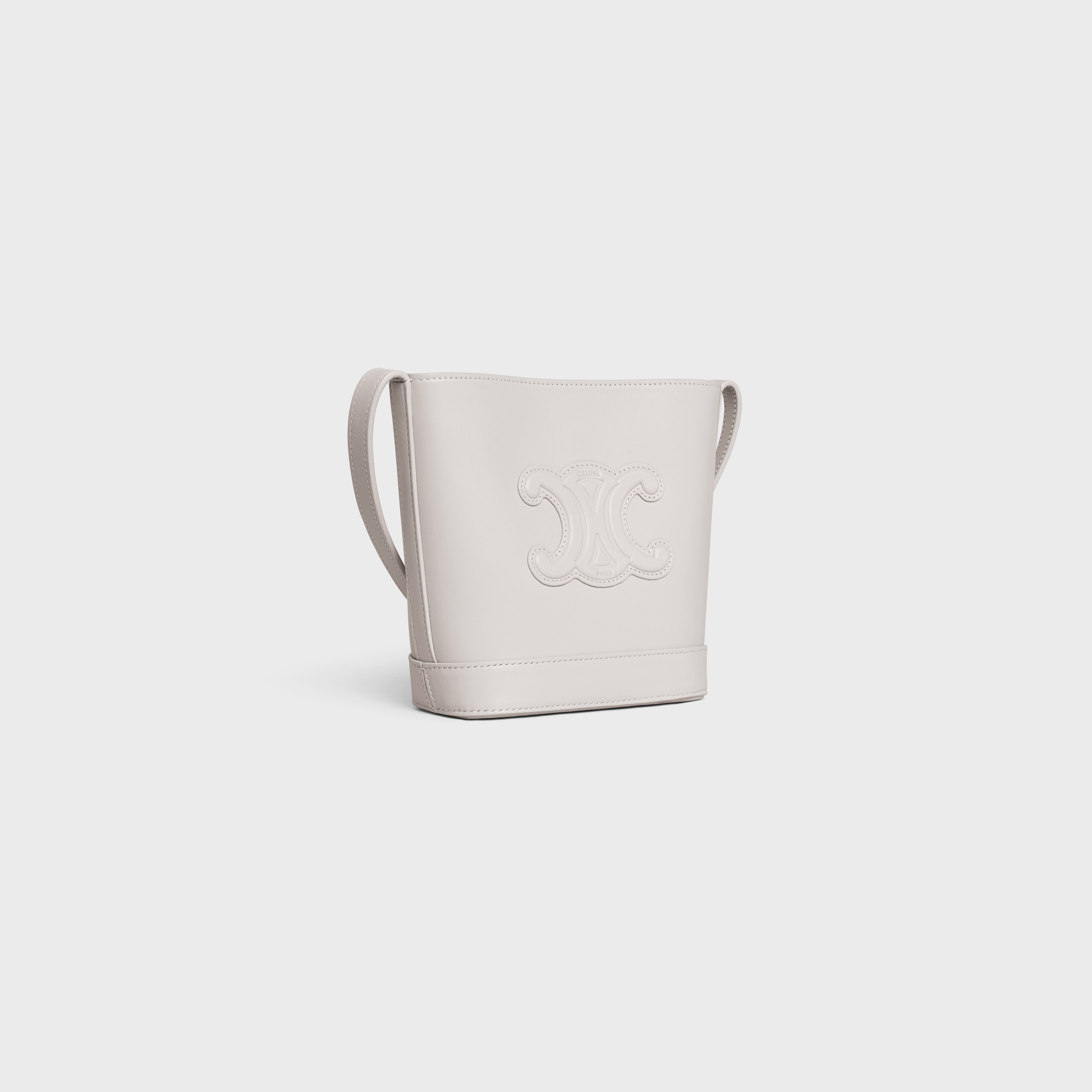 MINI BUCKET CUIR TRIOMPHE in SMOOTH CALFSKIN - 2