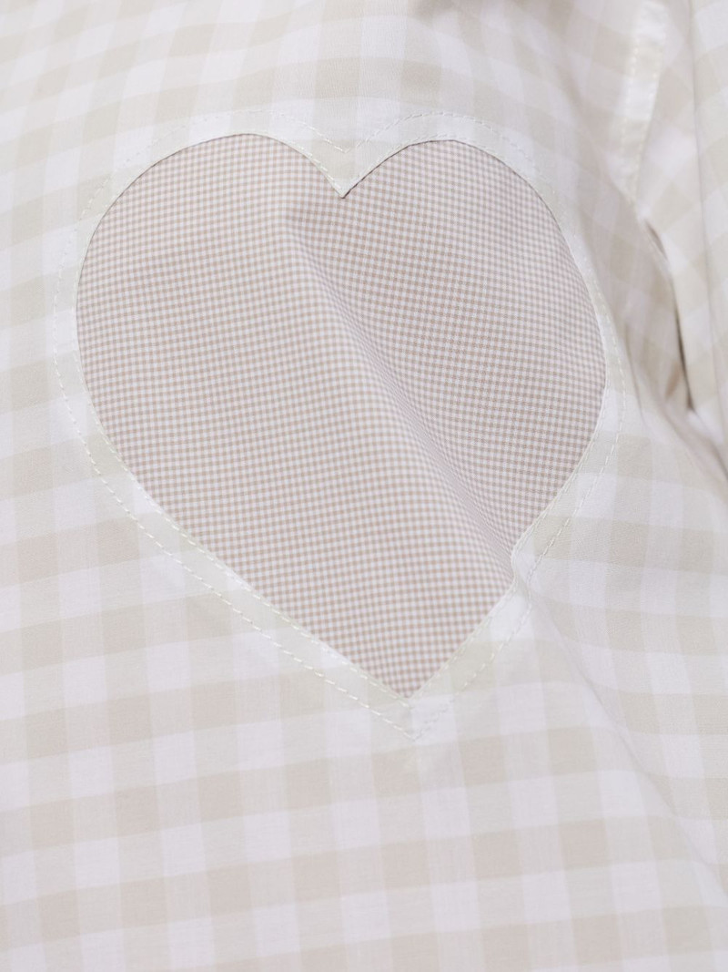 heart-motif check-pattern shirt 5
