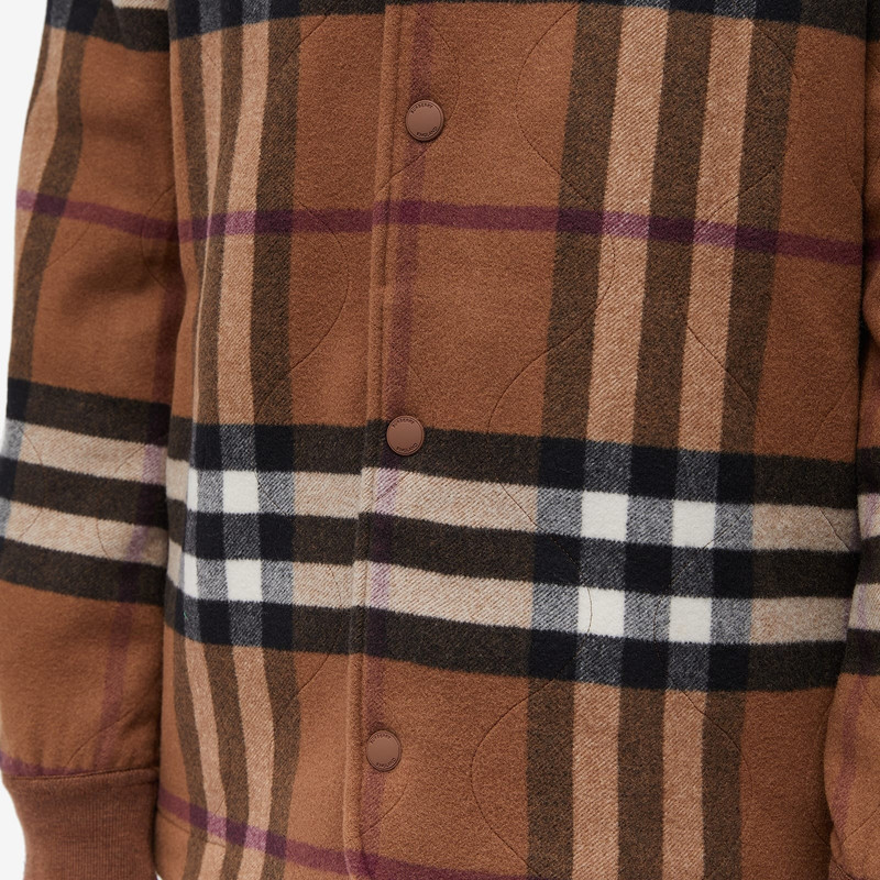 Burberry Belsize Check Bomber Jacket 5
