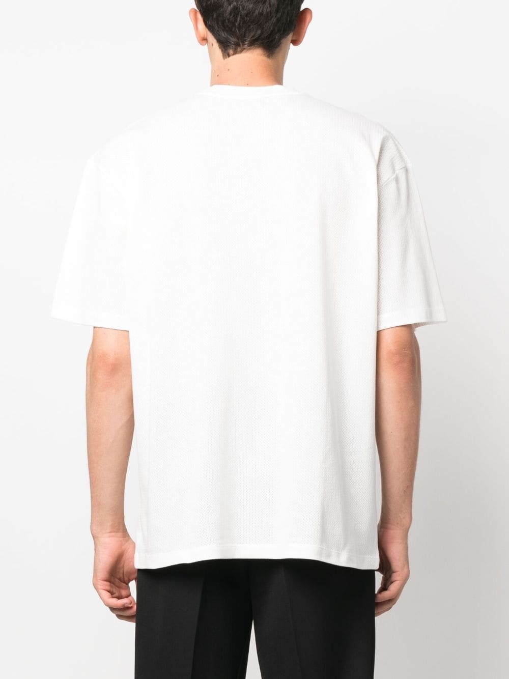 Moran logo-print T-shirt - 8