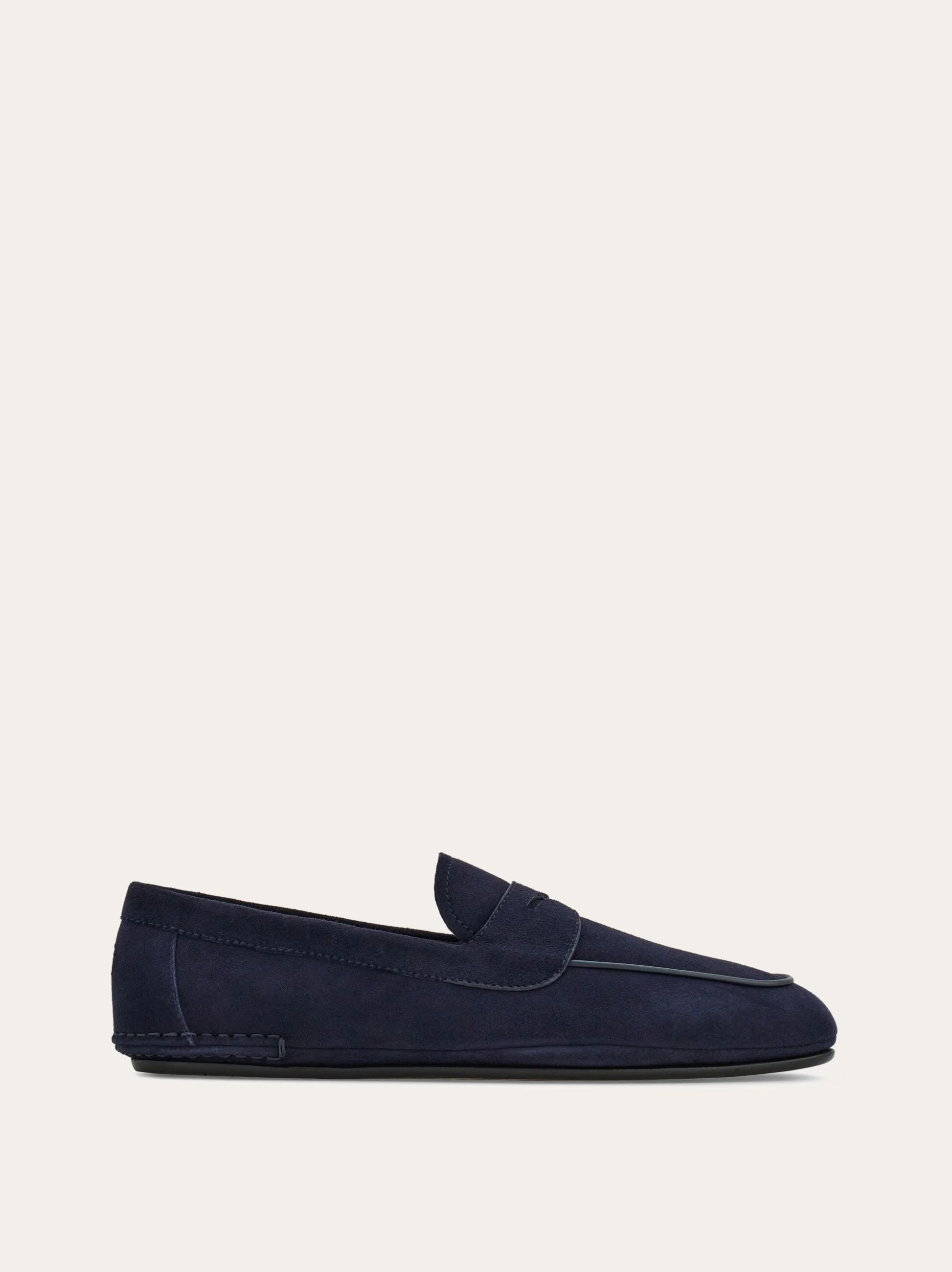 Suede loafer - 1