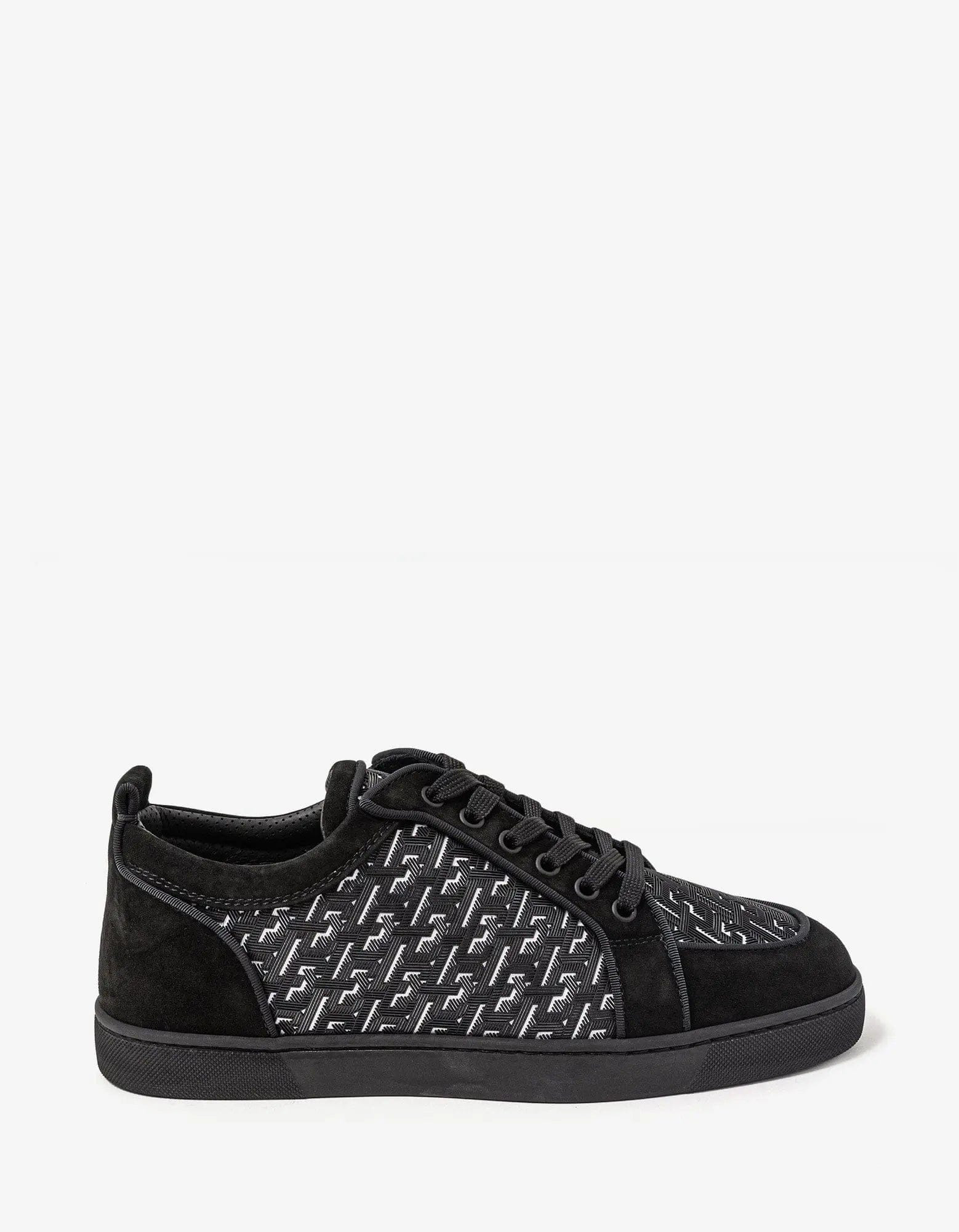 Christian Louboutin Rantulow Black Techno CL Trainers - 2