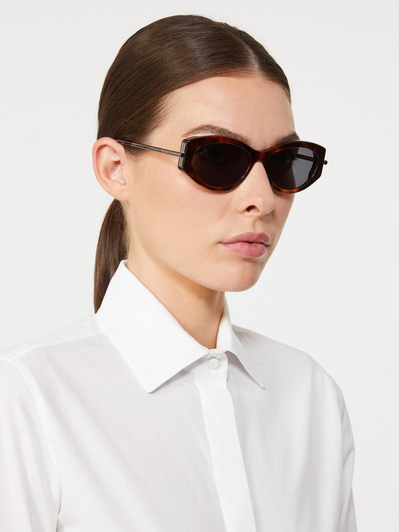 DIVO Oval sunglasses - TAWNY BRONZE BROWN 4