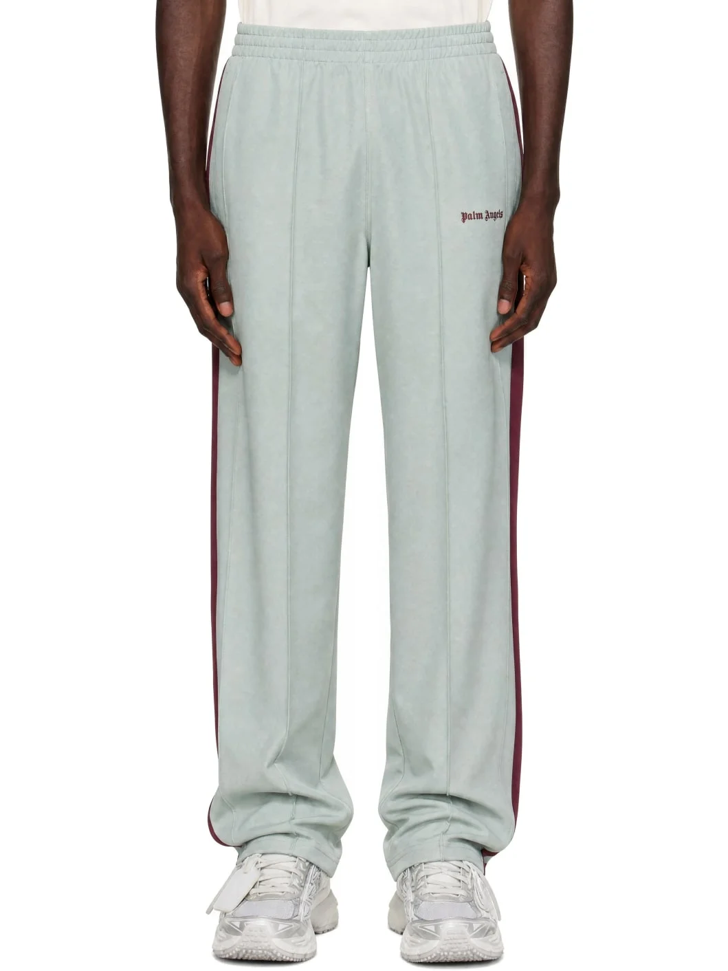 Green Urban Logo Track Pants - 1
