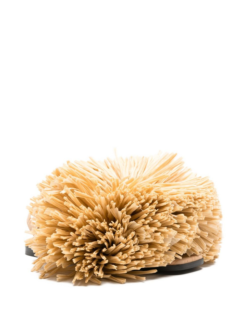 pompom slingback sandals 2