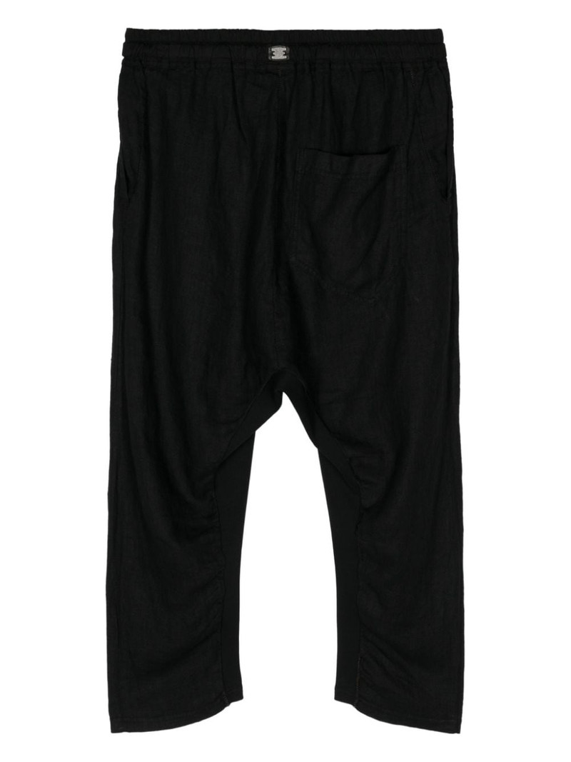Isaac Sellam cropped drop-crotch trousers outlook