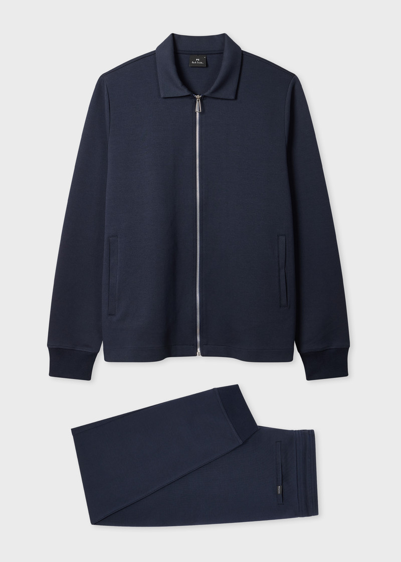 Navy Double-Face Jersey Co-ord 1