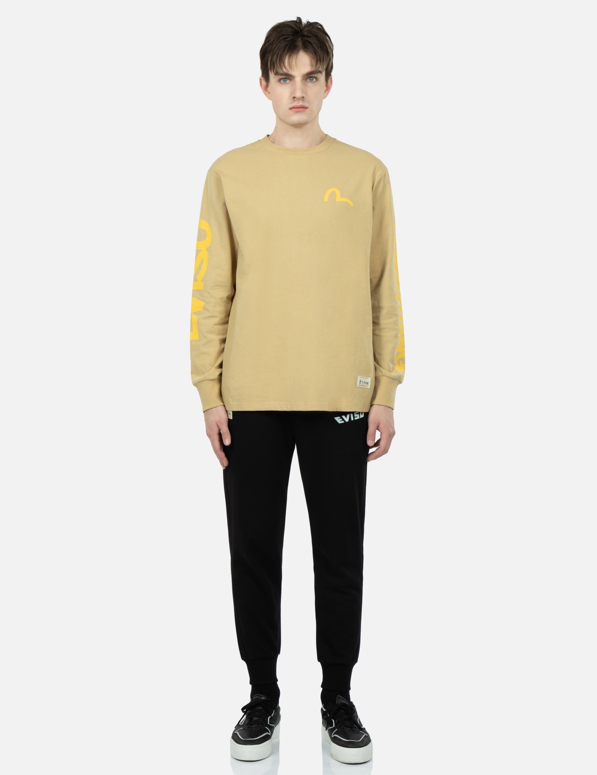 SPRAY-EFFECT DAICOCK PRINT SWEATPANTS - 6