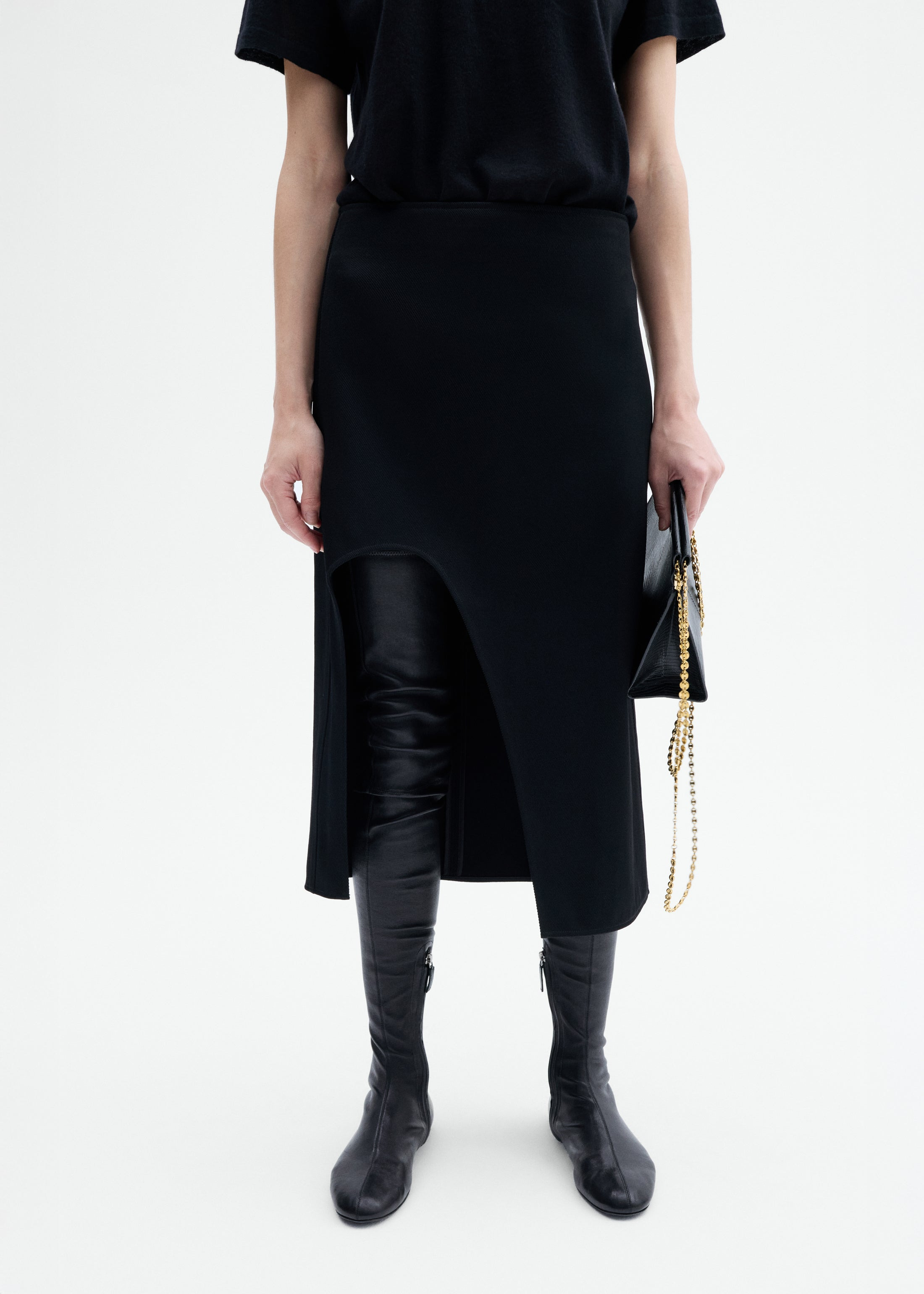 Leather Over-the-Knee Boot - 5