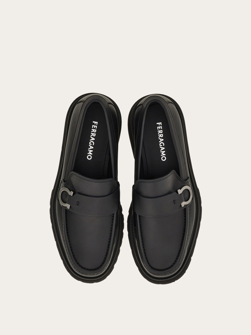 FERRAGAMO Loafer with Gancini ornament outlook