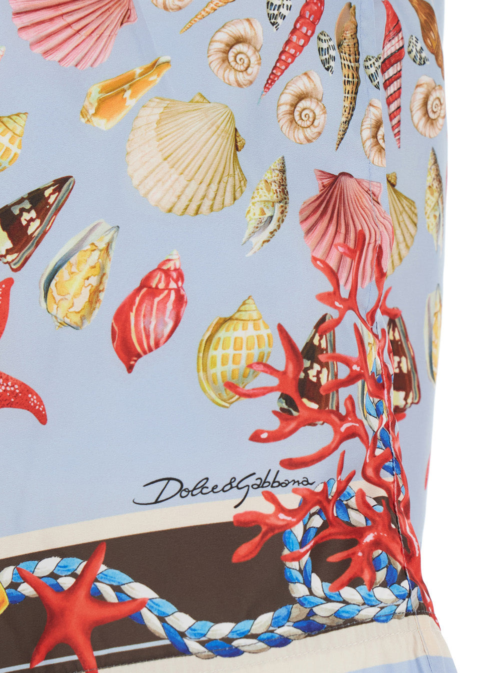 Dolce & Gabbana Men Shorts Stampa Conchiglie - 3