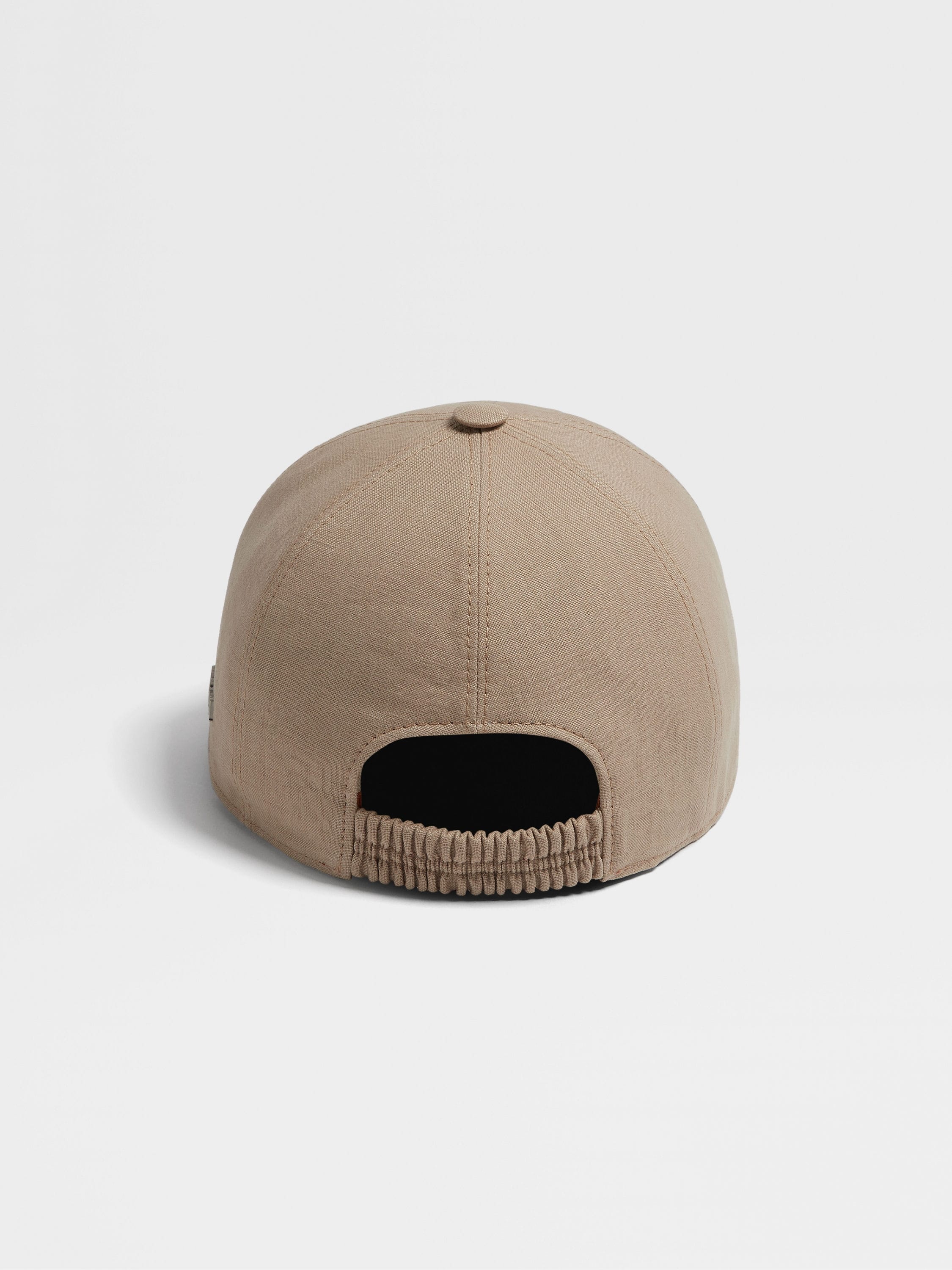BEIGE OASI LINO BASEBALL CAP - 3