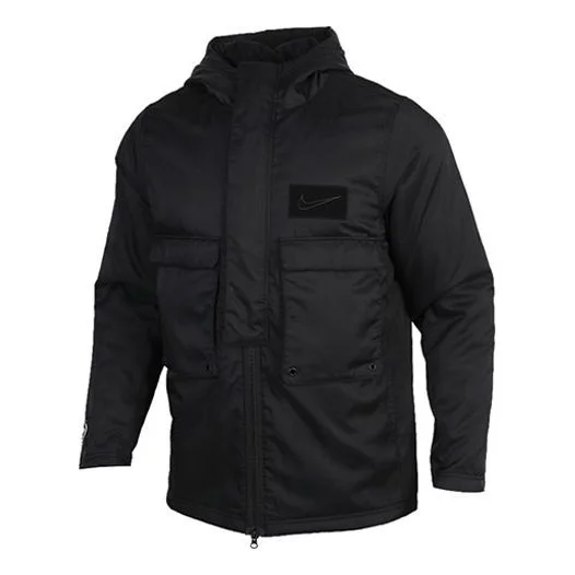 Nike Lebron Big Pocket Hooded Jacket Men Black CK6772-010 - 1